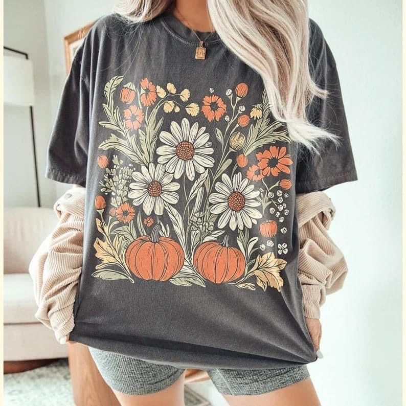 Floral Pumpkin