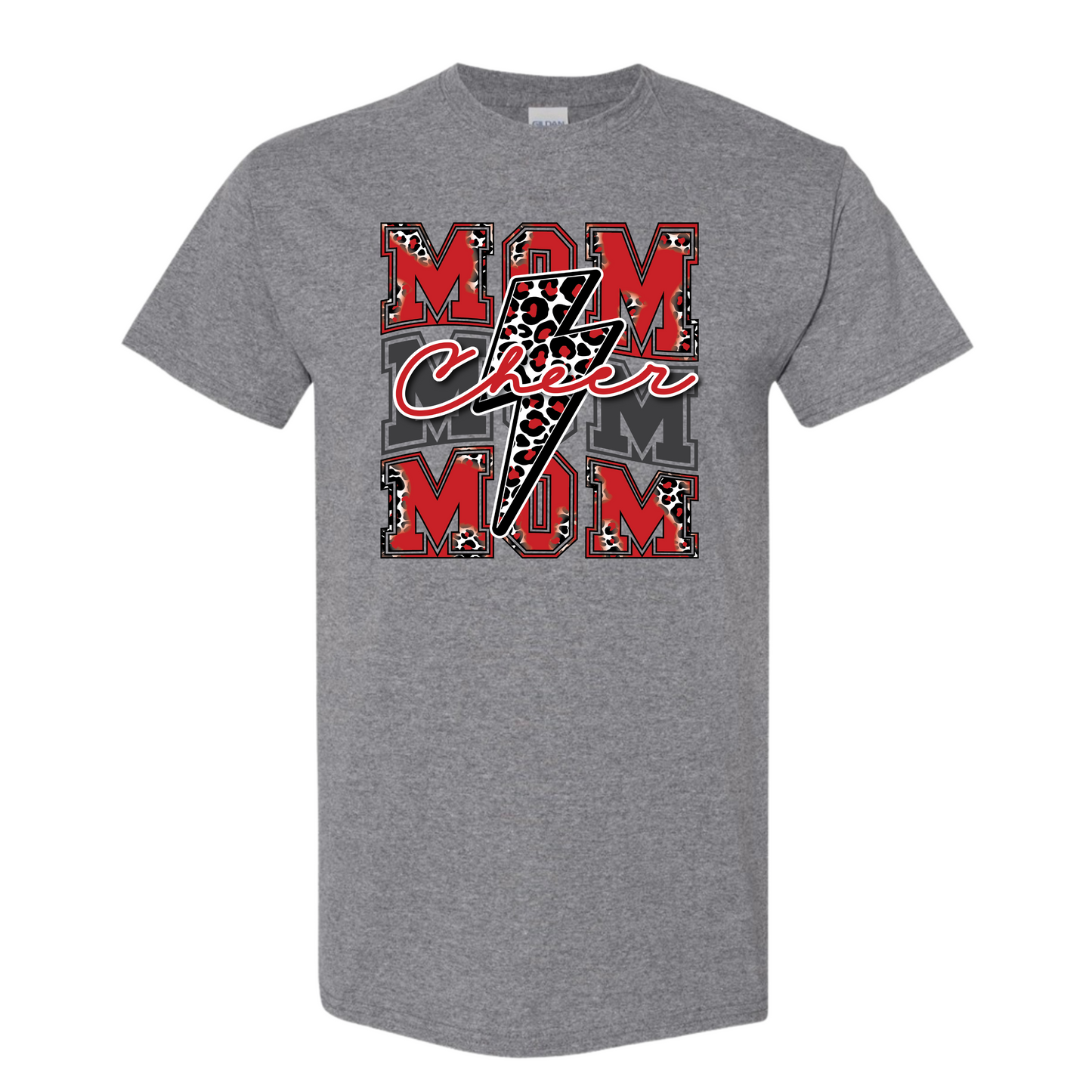 ADULT CHEER MOM LIGHTNING BOLT