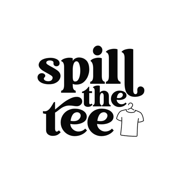 Spill the Tee logo