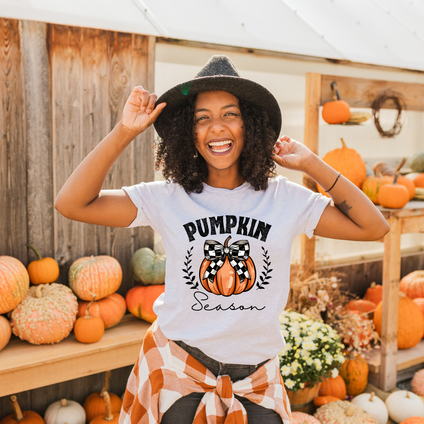 Checkered Pumpkin Season