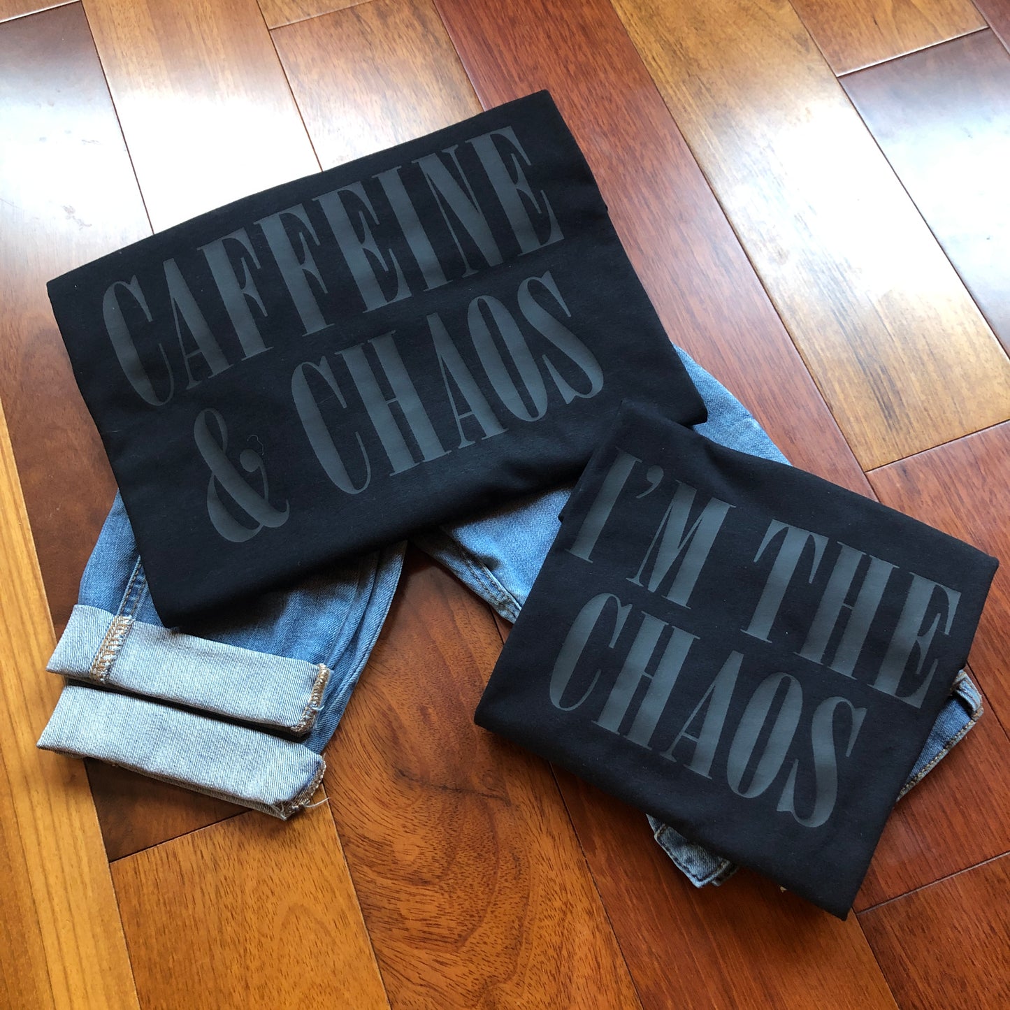 CAFFEINE & CHAOS TEE BUNDLE