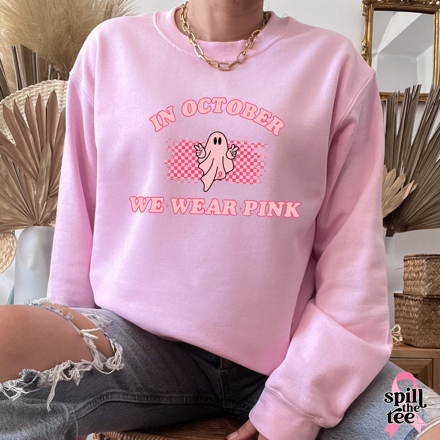 IN OCTOBER WE WEAR PINK