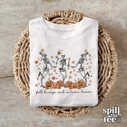 FALL BREEZE AND AUTUMN LEAVES