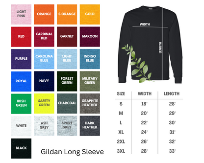 Custom Long Sleeve T-Shirt
