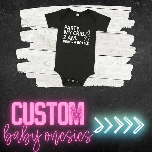 Custom Baby Onesie